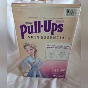 Pull-Ups Girls' Skin Essentials Luxury Training Pants(Size 2T-3T) 60ct NEW